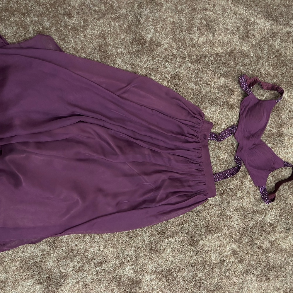 2 piece prom dress